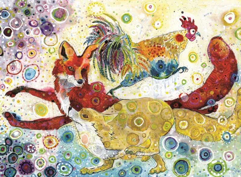 Sally Rich - Leaping Fox's