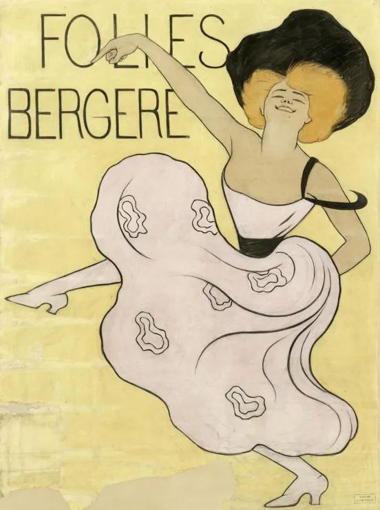 Affiche de Leonetto Cappiello : Les Folies Bergères, 1900