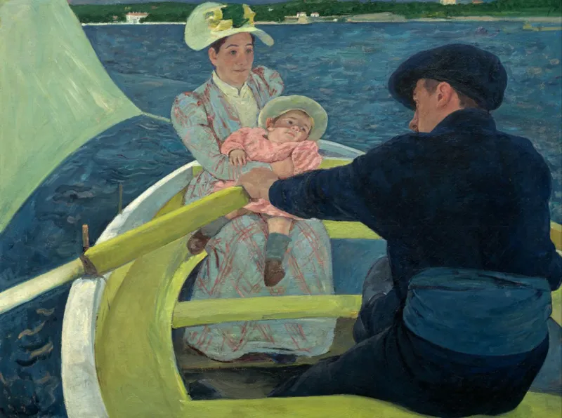 Mary Cassatt : The Boating Party, 1893-1894