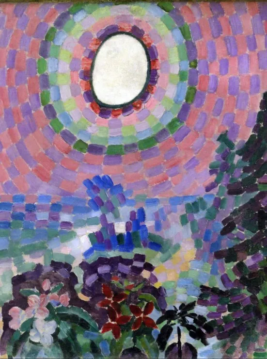 Robert Delaunay : Paysage au disque, 1906-1907