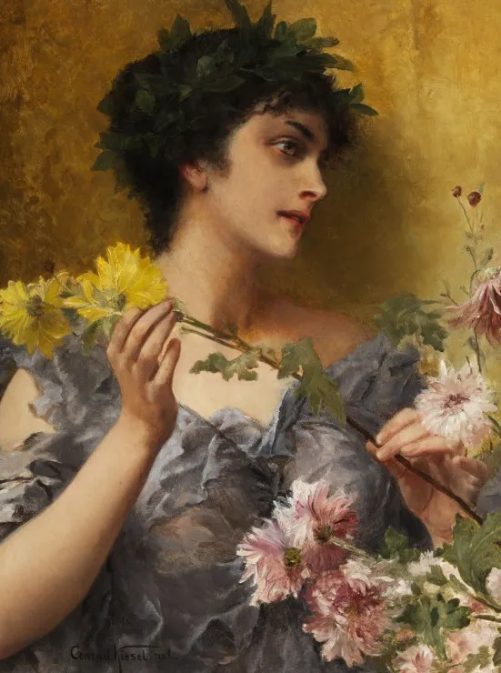 Conrad Kiesel : Tribut an die Blumen, 1921