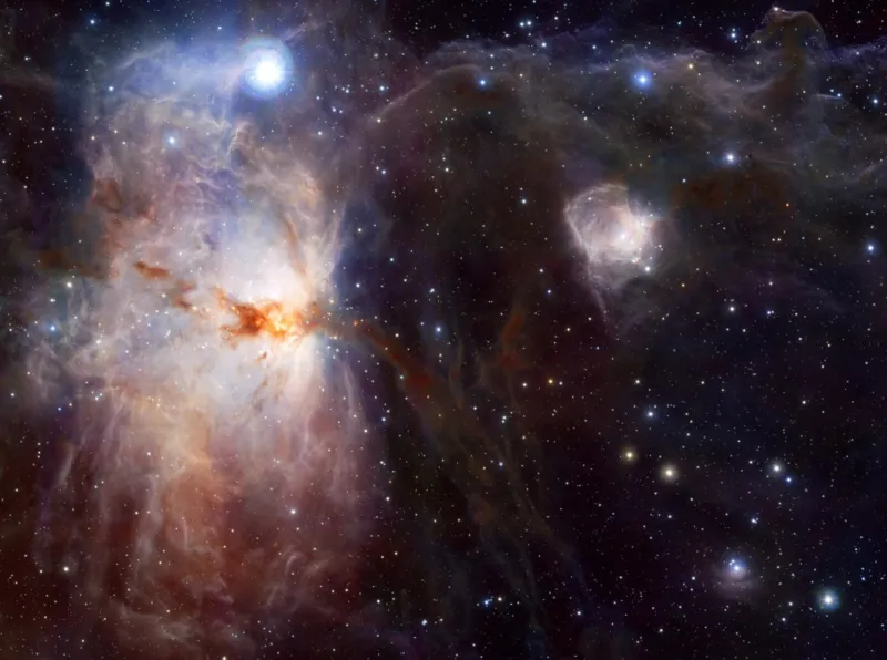 Les Feux Cachés de la Nébuleuse de la Flamme