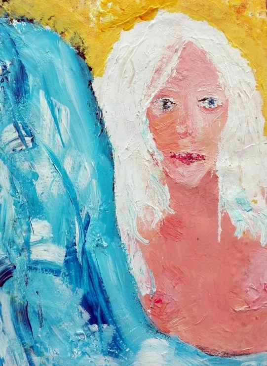 La Jeune Femme aux Cheveux Blancs