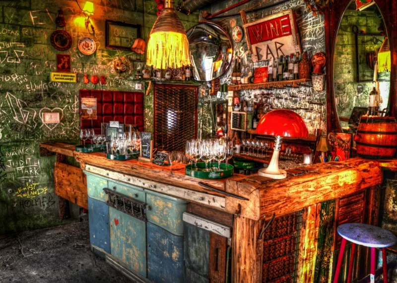 Ruin Bar in Budapest