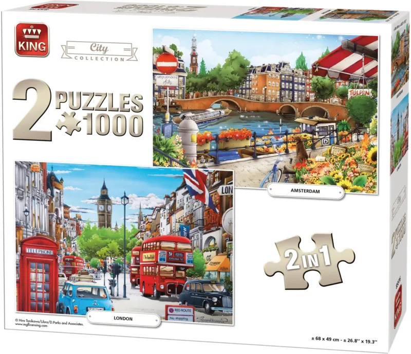 2 Puzzles - Amsterdam & London