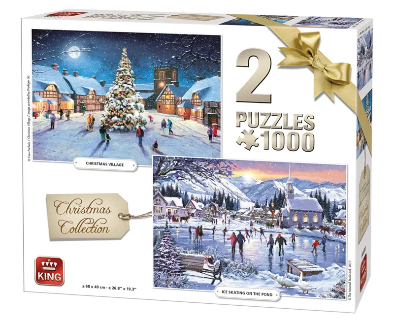 2 Puzzles - Noël Rétro