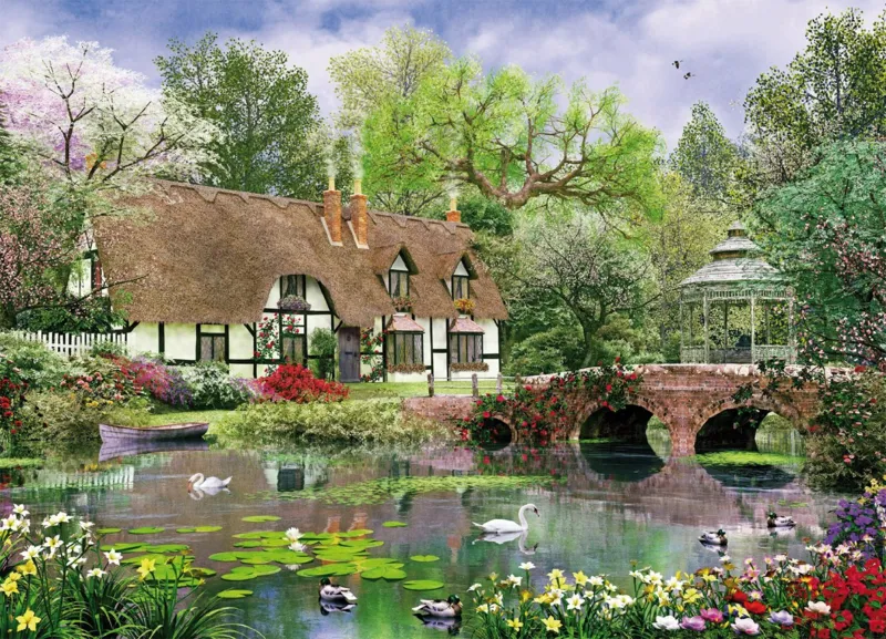 Cottage au Printemps