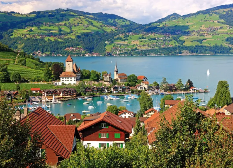 Lac de Thoune, Suisse