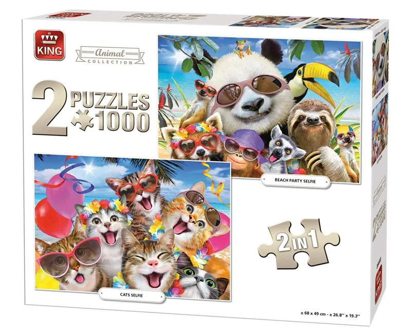2 Puzzles - Animal Collection