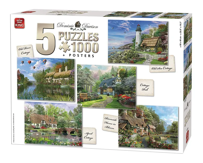 5 Puzzles - Cottages