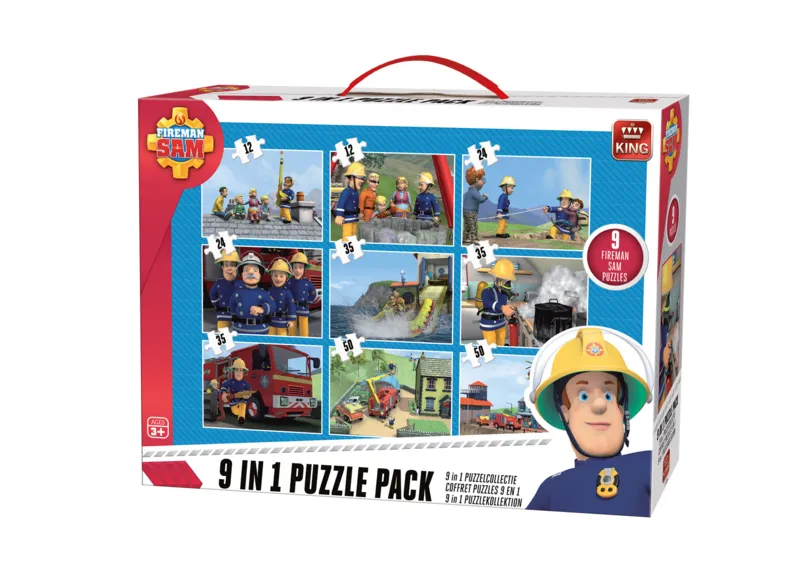 9 Puzzles - Fireman Sam