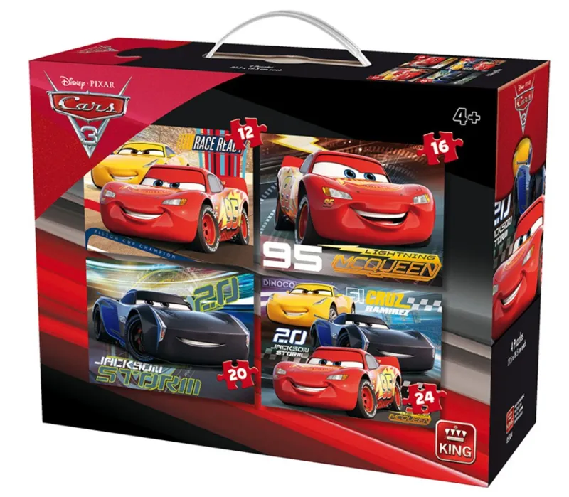 4 Puzzles - Cars 3