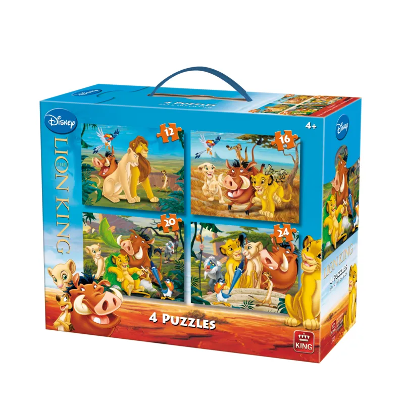 4 Puzzles - Le Roi Lion