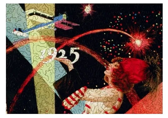 Puzzle en Bois découpé au Laser - Foire de Paris