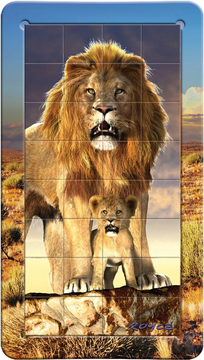 Mini Puzzles Magnet Lion