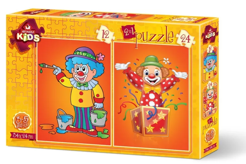 2 Puzzles - Clowns