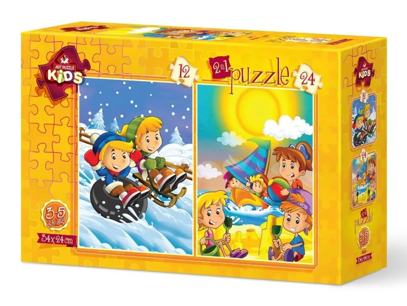 2 Puzzles - Ete - Hiver