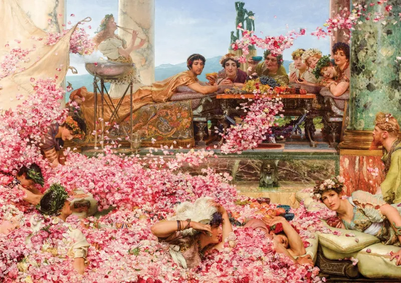 Lawrence Alma-Tadema - Jardin de Rose