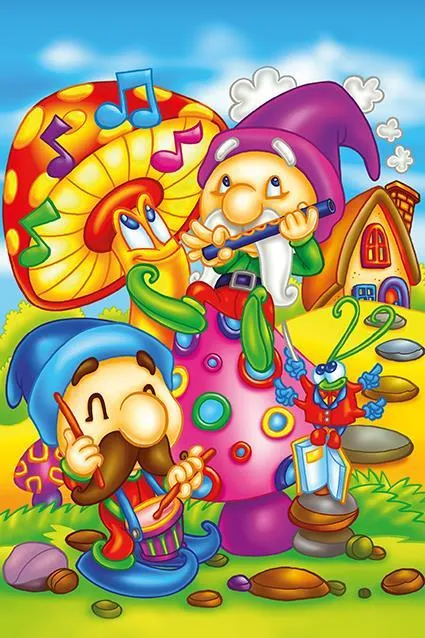 Puzzle en Bois - Elfes Chantants