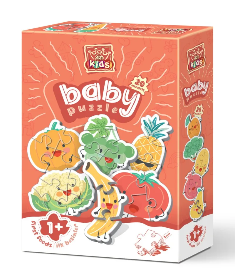 20 Baby Puzzles - Aliments