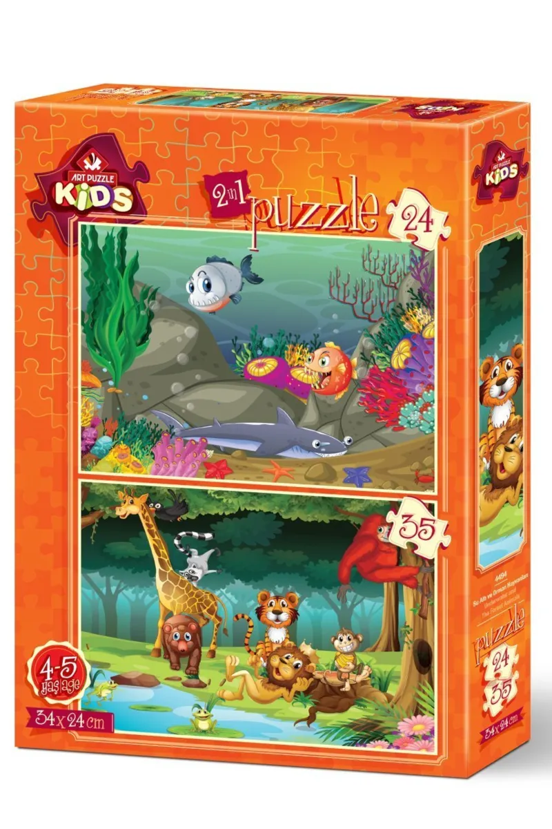 2 Puzzles - Wildlife