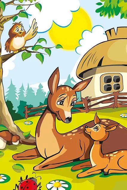Puzzle en Bois - Maman Biche