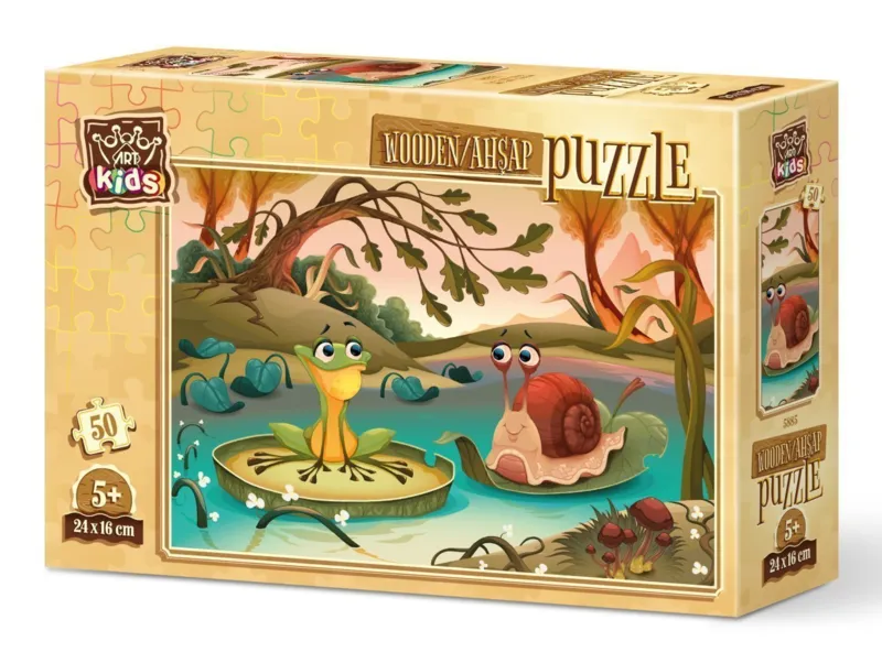 Puzzle en Bois - Lake Friends