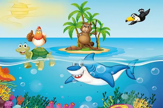 Puzzle en Bois - Poule en Vacances