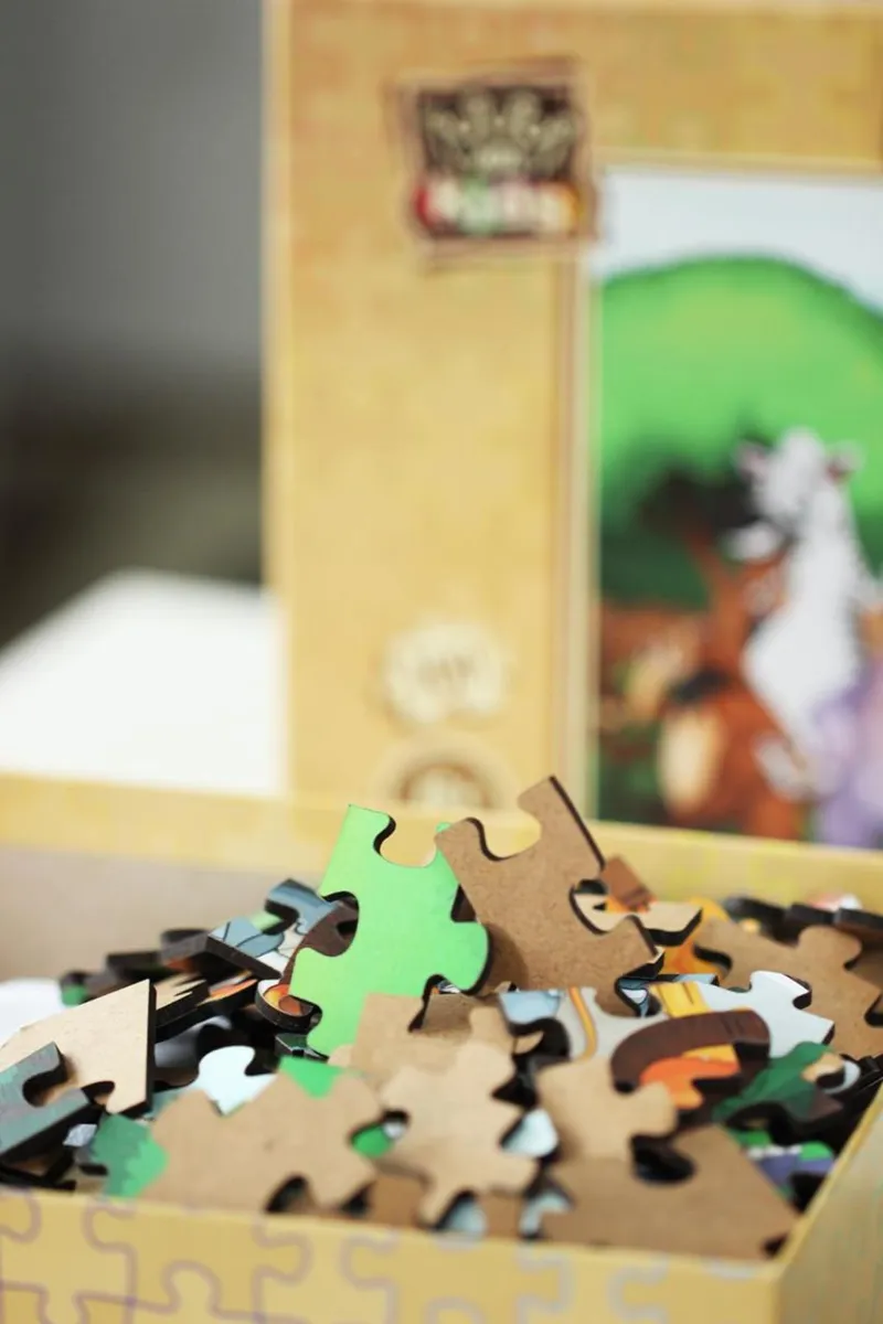 Puzzle en Bois - Pompiers Héros