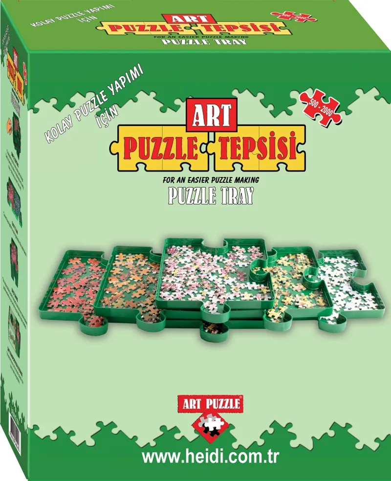 6 Boîtes de Tri pour Puzzles 500 à 2000 Pièces