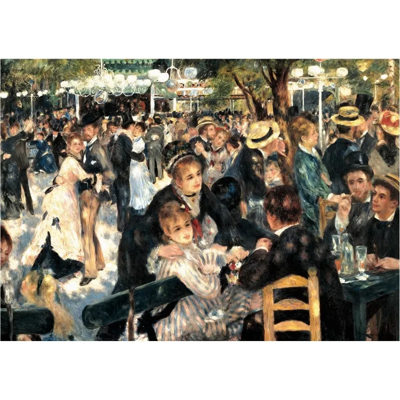 Renoir Auguste : Le Moulin de la Galette