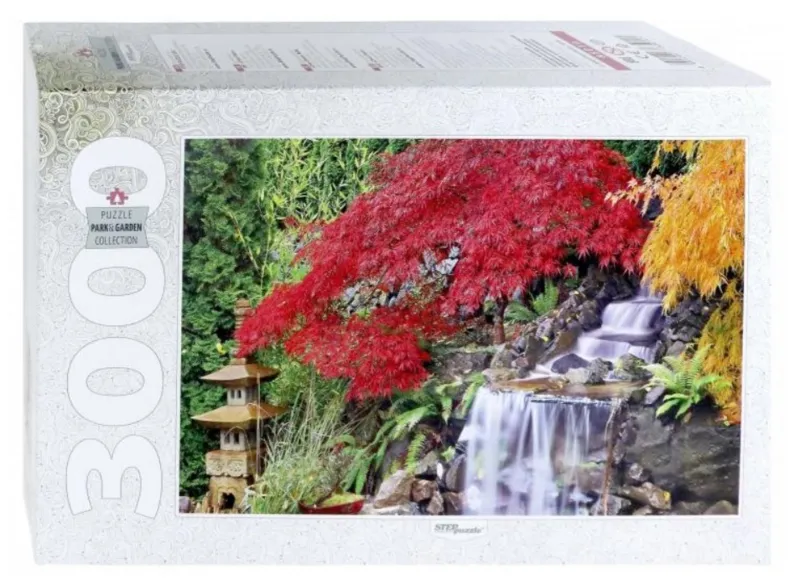 Waterfall in the Japanese Garden