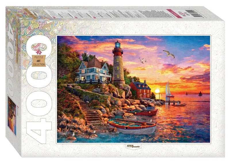 Coucher de Soleil sur le Phare