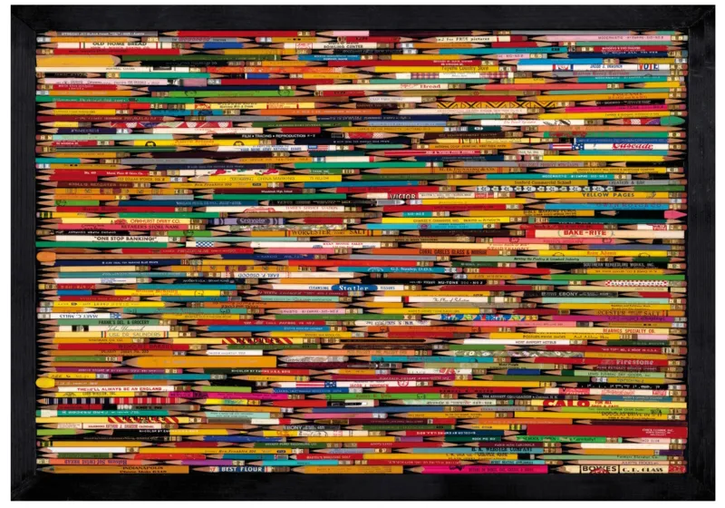 Puzzle en Bois - Pencil Collage