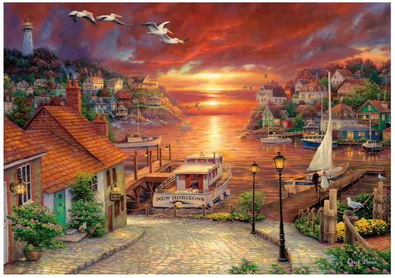 Puzzle en Bois - Chuck Pinson - New Horizons