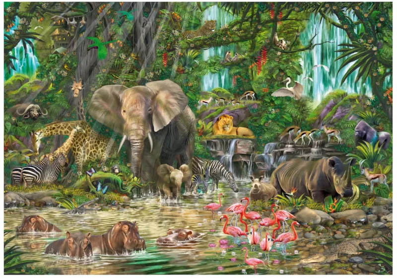 Puzzle en Bois - African Experience