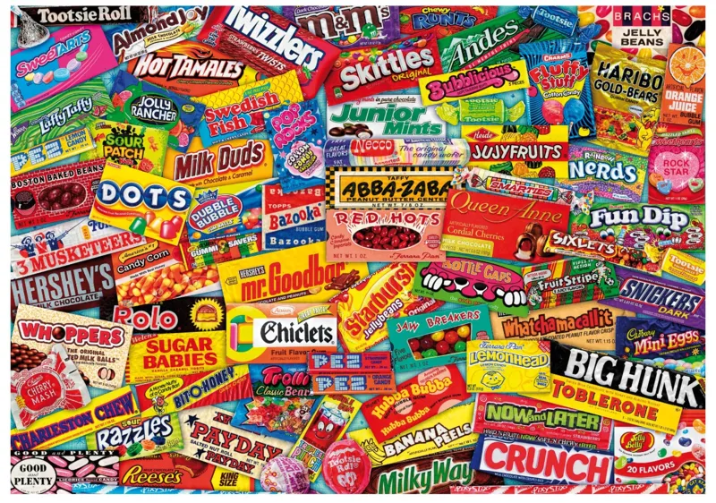 Puzzle en Bois - Crazy Candy