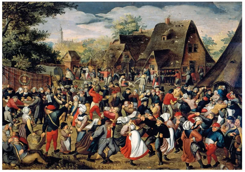 Puzzle en Bois - Brueghel - The Village Festival