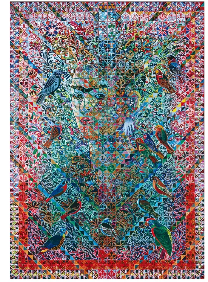 Puzzle en Bois - Kahlo de Coayoacán