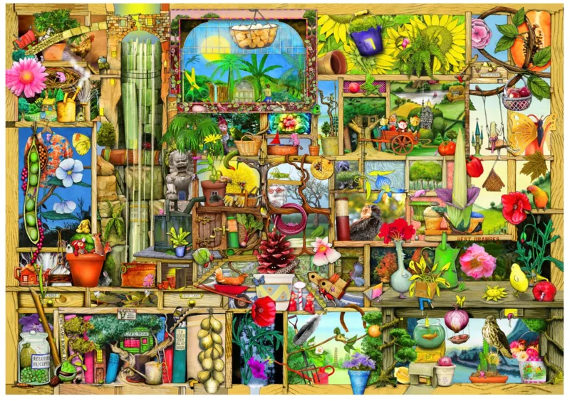 Puzzle en Bois - Colin Thompson - The Gardeners Cupboard