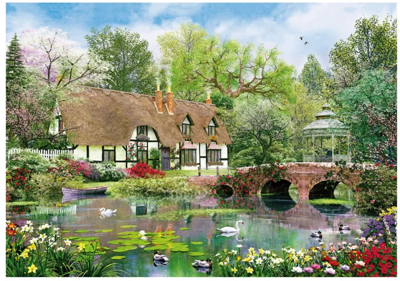 Puzzle en Bois - April Cottage