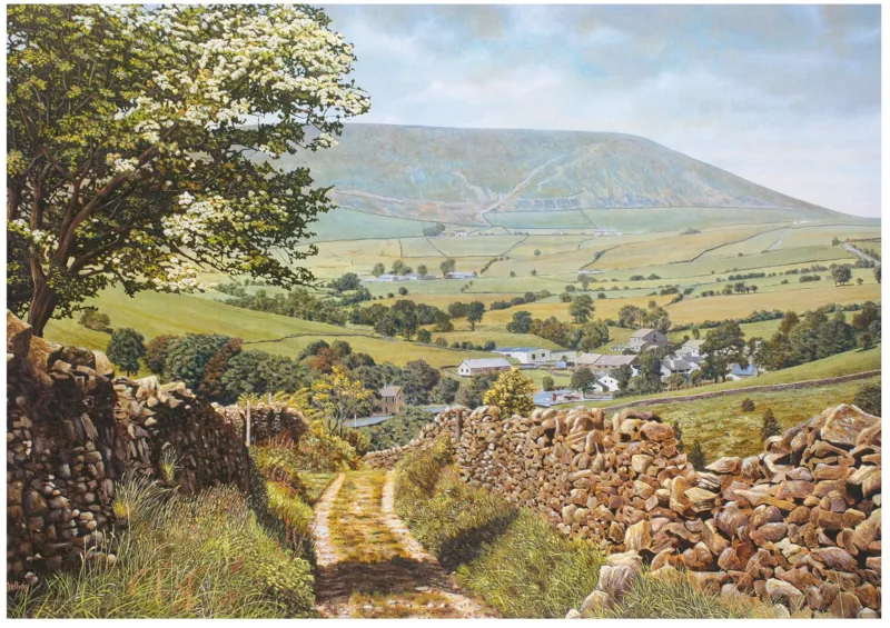 Puzzle en Bois - Pendle in May