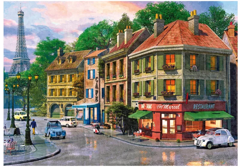 Puzzle en Bois - Dominic Davison - Paris Streets