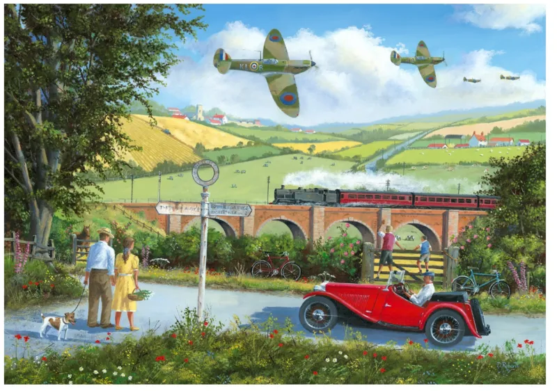 Puzzle en Bois - Spitfires