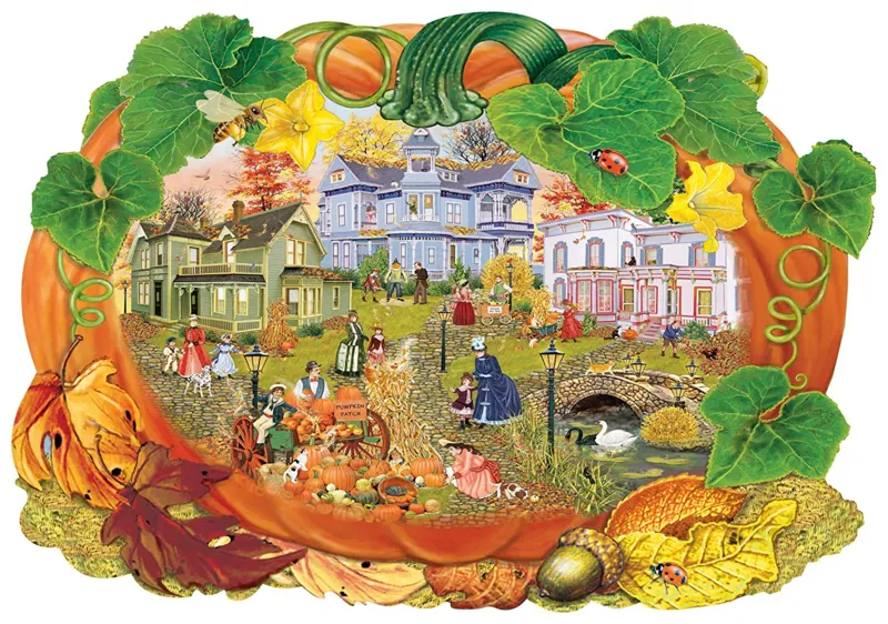 Puzzle en Bois - Victoriana Pumpkin