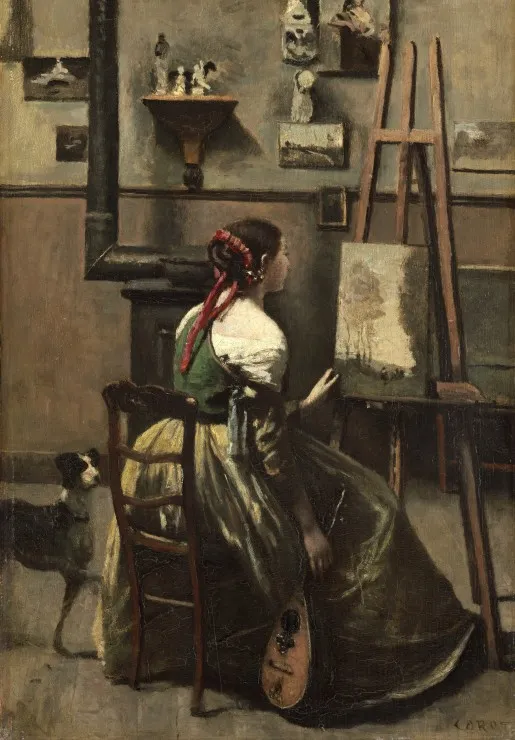 Jean-Baptiste-Camille Corot : Atelier de l'Artiste, 1868