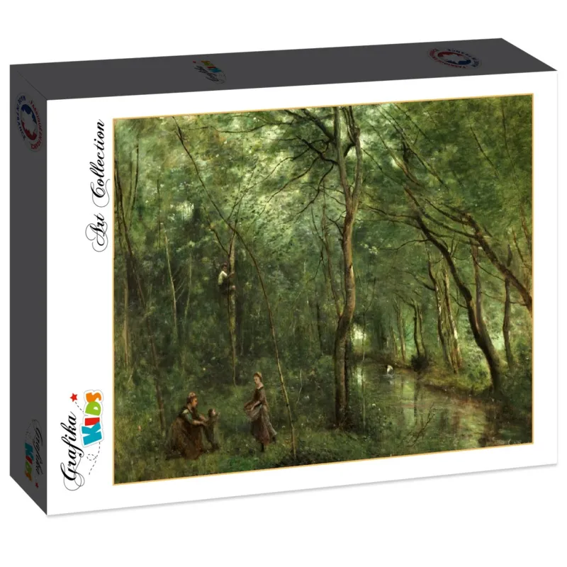 Jean-Baptiste-Camille Corot : Les Ramasseurs d'Anguille, 1860-1865