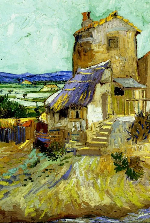 Vincent Van Gogh : Le Vieux Moulin, 1888