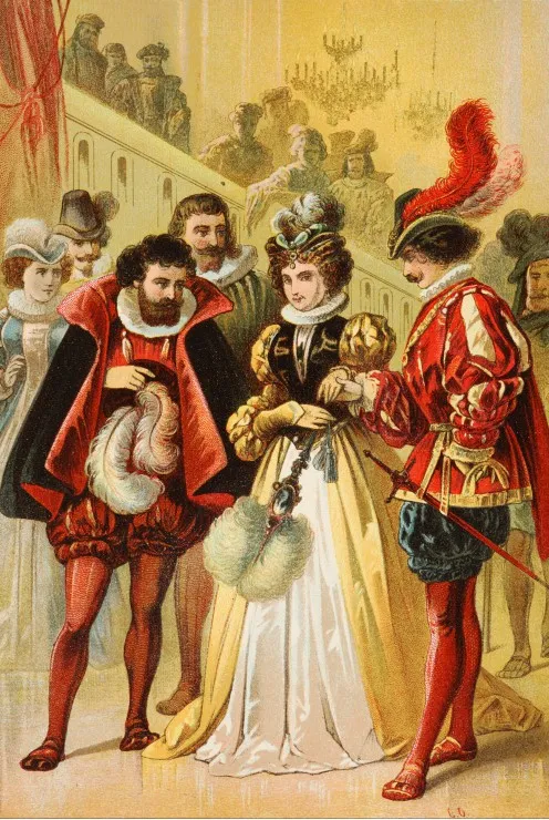 Cendrillon, illustration par Carl Offterdinger