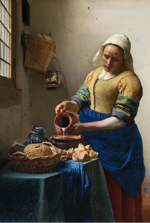 Vermeer Johannes : La Laitière, 1658-1661
